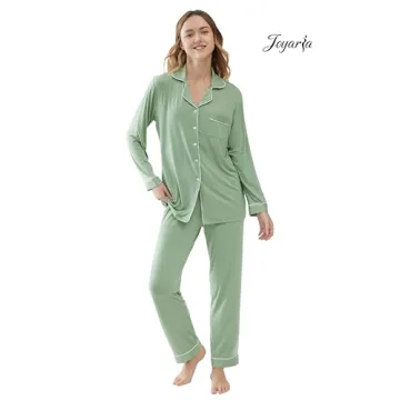Soft Bamboo Pajama Set for Women - Joyaria Sleepwear