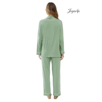 Soft Bamboo Pajama Set for Women - Joyaria Sleepwear