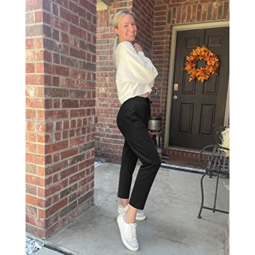 G4Free Women's Stretch Golf Pants for Work & Travel