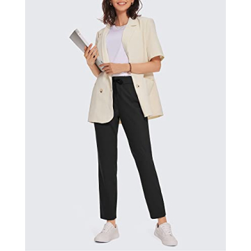G4Free Women's Stretch Golf Pants for Work & Travel