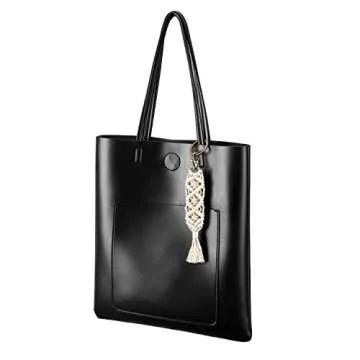 Mkono Mini Macrame Keychains - Unique Boho Bag Charms