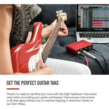 Focusrite Scarlett Solo Studio Bundle for Music Recording