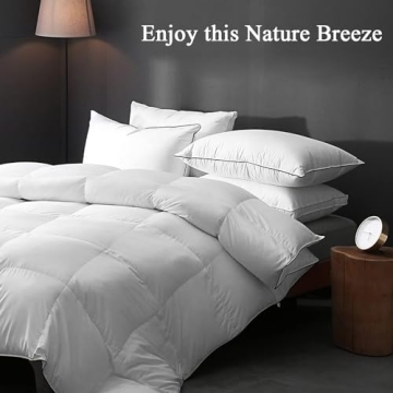 DWR Goose Feather Down Medium Support Pillows for King Beds