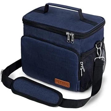 Tiblue Insulated Lunch Bag: Stylish & Functional On-the-Go Meal Storage