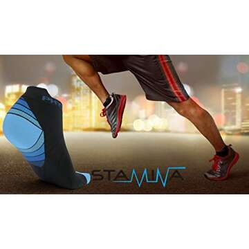 Physix Gear Compression Socks for Men & Women - Best Support