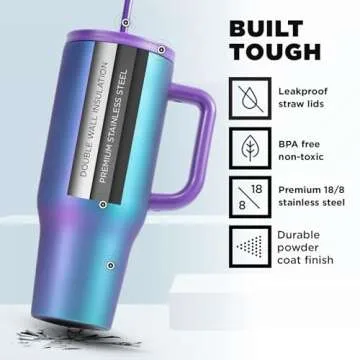 IRON °FLASK Co-Pilot Insulated Mug - Travel Friendly