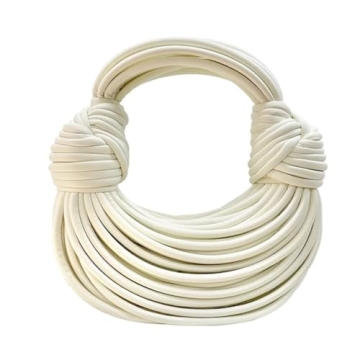 Elegant Knotted Woven Tote Handbag for Women