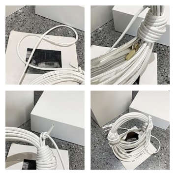 Elegant Knotted Woven Tote Handbag for Women