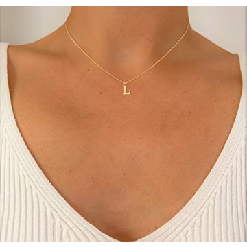 Dainty Gold Initial Necklace for Every Occasion