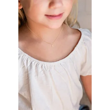 Dainty Gold Initial Necklace for Every Occasion