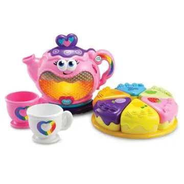LeapFrog Musical Rainbow Tea Set for Interactive Learning