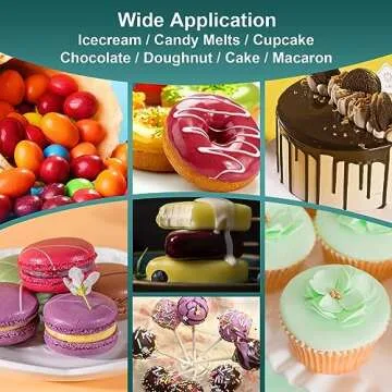 Oil Based Food Coloring, 20ml Chocolate Food Coloring, Professional Oil Food Coloring for Halloween Cake Decorating, Baking, Candy Melts, Frosting