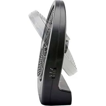 O2COOL Treva 10 Inch Battery or Electric Operated Portable Fan