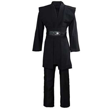 GOLDSTITCH Men Tunic Robe Knight Fancy Cool Cosplay Costume