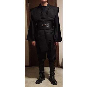 GOLDSTITCH Men Tunic Robe Knight Fancy Cool Cosplay Costume