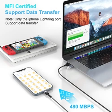 10 Ft USB C Multi Fast Charging Cable for All Devices