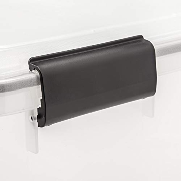 IRIS USA WeatherPro Storage Bins - Durable & Stackable