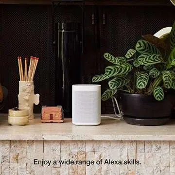 Sonos One (Gen 2) Two Room Set Voice Controlled Smart Speaker with Amazon Alexa Built in (2-Pack White)