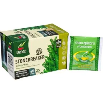 Hanan Chanca Piedra Natural Tea 25 Teabags for Wellness
