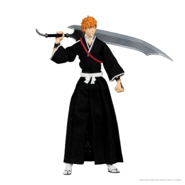 McFarlane Toys Bleach Ichigo Kurosaki 7in Action Figure - Ultra Articulated