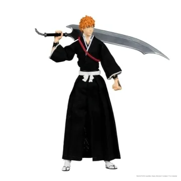 McFarlane Toys Bleach Ichigo Kurosaki 7in Action Figure - Ultra Articulated
