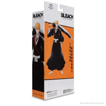 McFarlane Toys Bleach Ichigo Kurosaki 7in Ultra Articulated Figure