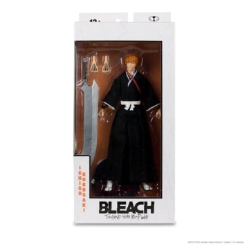 McFarlane Toys Bleach Ichigo Kurosaki 7in Ultra Articulated Figure