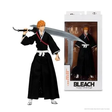 McFarlane Toys Bleach Ichigo Kurosaki 7in Ultra Articulated Figure