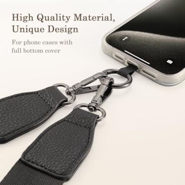 Stylish Clip and Go Phone Strap with Wallet Lanyard