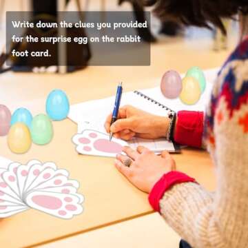 Mason Life Easter Eggs Fillers with Bracelets, Easter Eggs with Toys, Party Favors for Girls, Easter Egg Stuffers for Toddler, Easter Egg Fillers Gifts, Easter Gifts for Kids, 12PCS