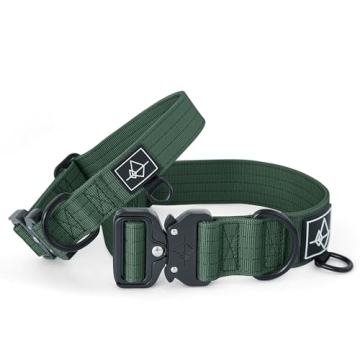 Made to ROAM Premium Dog Collar - Adjustable Heavy Duty Nylon Collar with Quick-Release Metal Buckle...