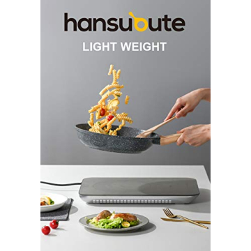 hansubute Induction Nonstick Frying Pan for Healthy Cooking