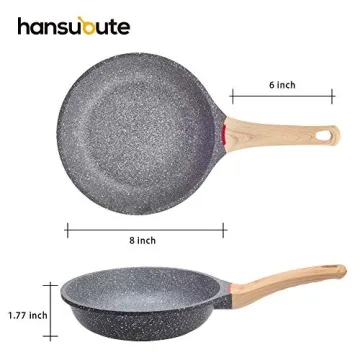 hansubute Induction Nonstick Frying Pan for Healthy Cooking