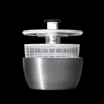 OXO Stainless Steel Salad Spinner for Effortless Prep