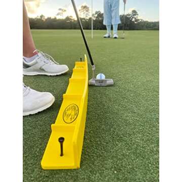 The Putting Arc - MS3 Model - Golf Training Aid Used to Perfect Your Putting and Reduce Your Score! ...