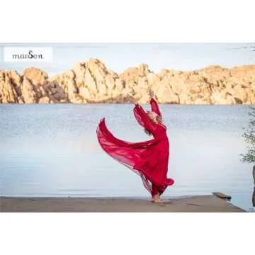 Long Sleeve Ball Gown V Neck Prom Dresses for Women Tulle Wedding Dress A-Line Formal Evening Gowns Tangerine Size 14