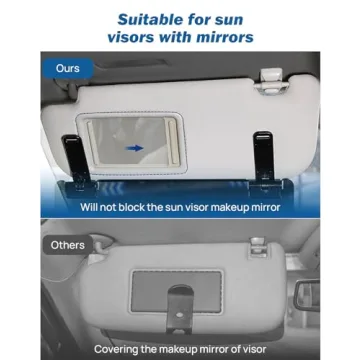 JOYTUTUS Polarized Sun Visor Extender for Cars