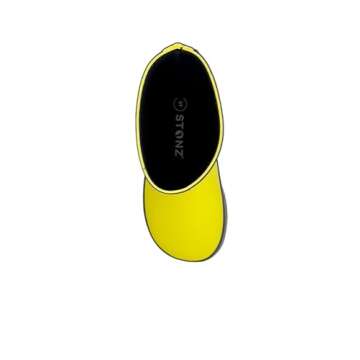 Stonz Rain Boots - Kids Rubber Boots Made with Toxic Free Natural Rubber - Waterproof, Safe Kids Rain Boots For Girls & Boys - Durable & Comfortable For Camping, School & Play.