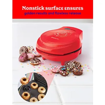 Betty Crocker Mini Donut Maker - Bake 7 Donuts in Minutes