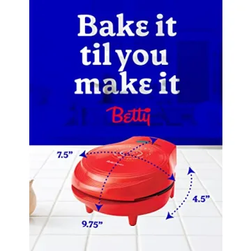 Betty Crocker Mini Donut Maker - Bake 7 Donuts in Minutes