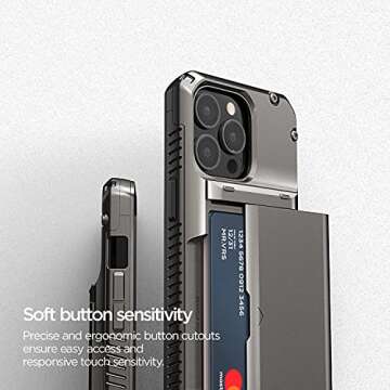 VRS DESIGN Damda Glide Pro Case for iPhone 13 Pro