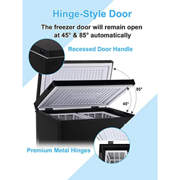 Compact KRIB BLING Chest Freezer 7 cu.ft Low Noise