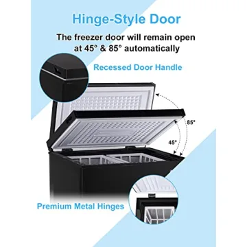 Compact KRIB BLING Chest Freezer 7 cu.ft Low Noise