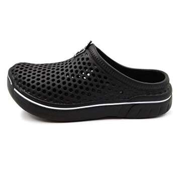 Amoji Garden Clogs Shoes Sandals House Slippers Home Room Shoes Indoor Outdoor Shower Shoe Sport Kid...