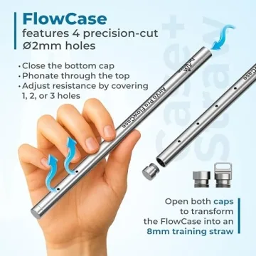 AirVō Pro Singing Straw Vocal Trainer for Better Voice