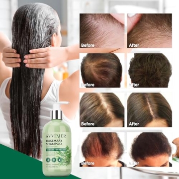 Svvimer Rosemary Shampoo for Hair Growth and Thickness