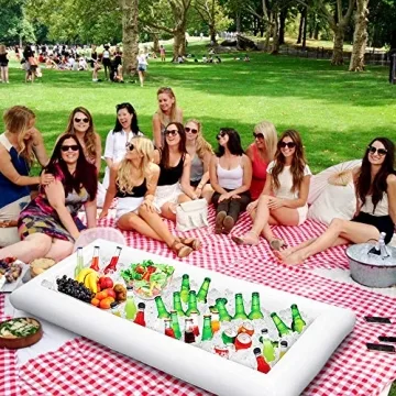 Inflatable Serving Bars for Outdoor Parties and BBQs