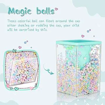 Cute Bubble Pencil Holders for Kids & Teens - 4 Colors