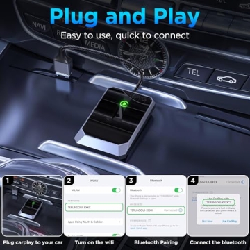Wireless CarPlay Adapter for Easy iPhone Connectivity