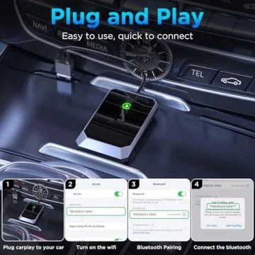 Wireless CarPlay Adapter for Easy iPhone Connectivity